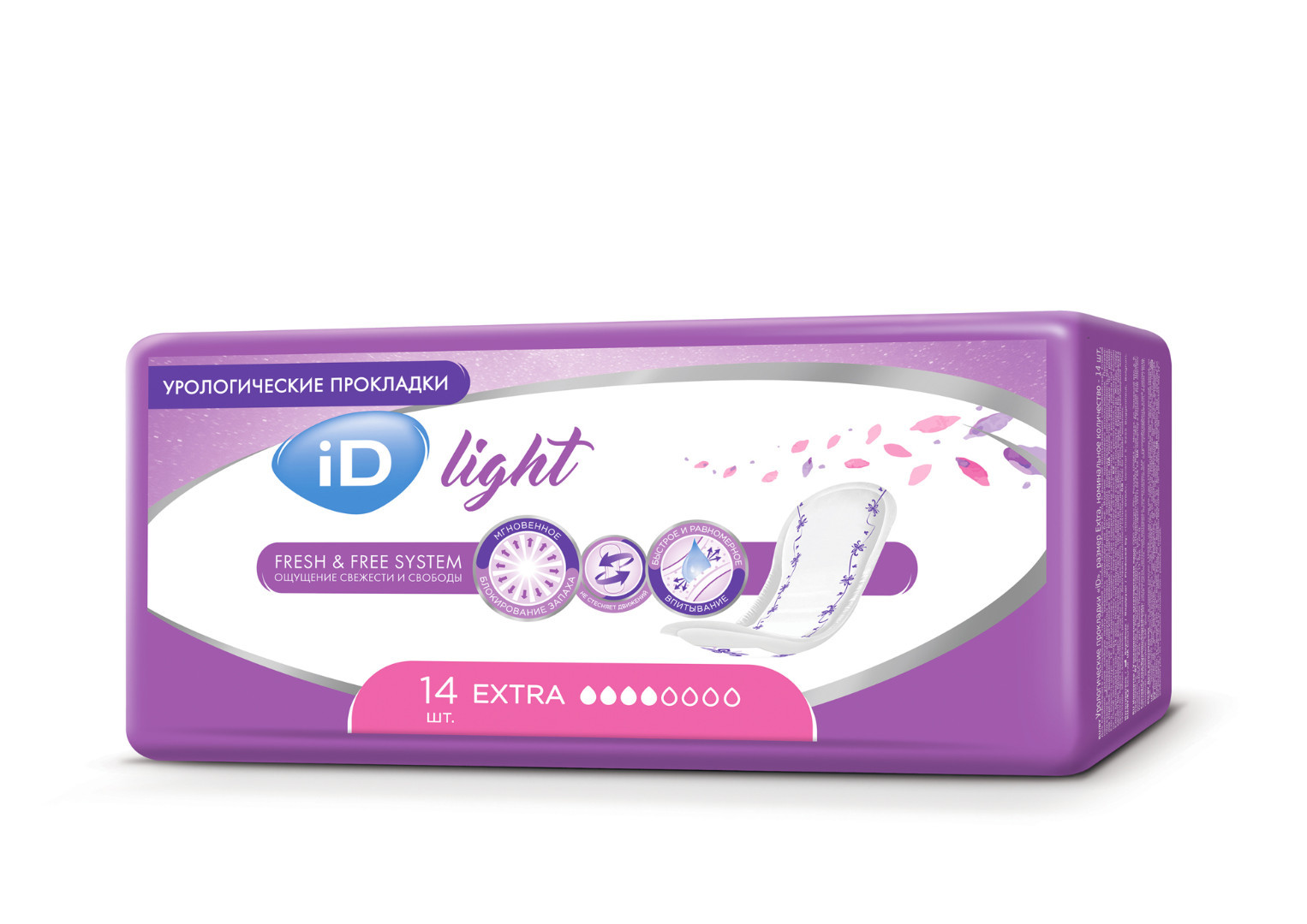 Урологичеcкие прокладки iD Light Extra 14 шт(705061580-01)
